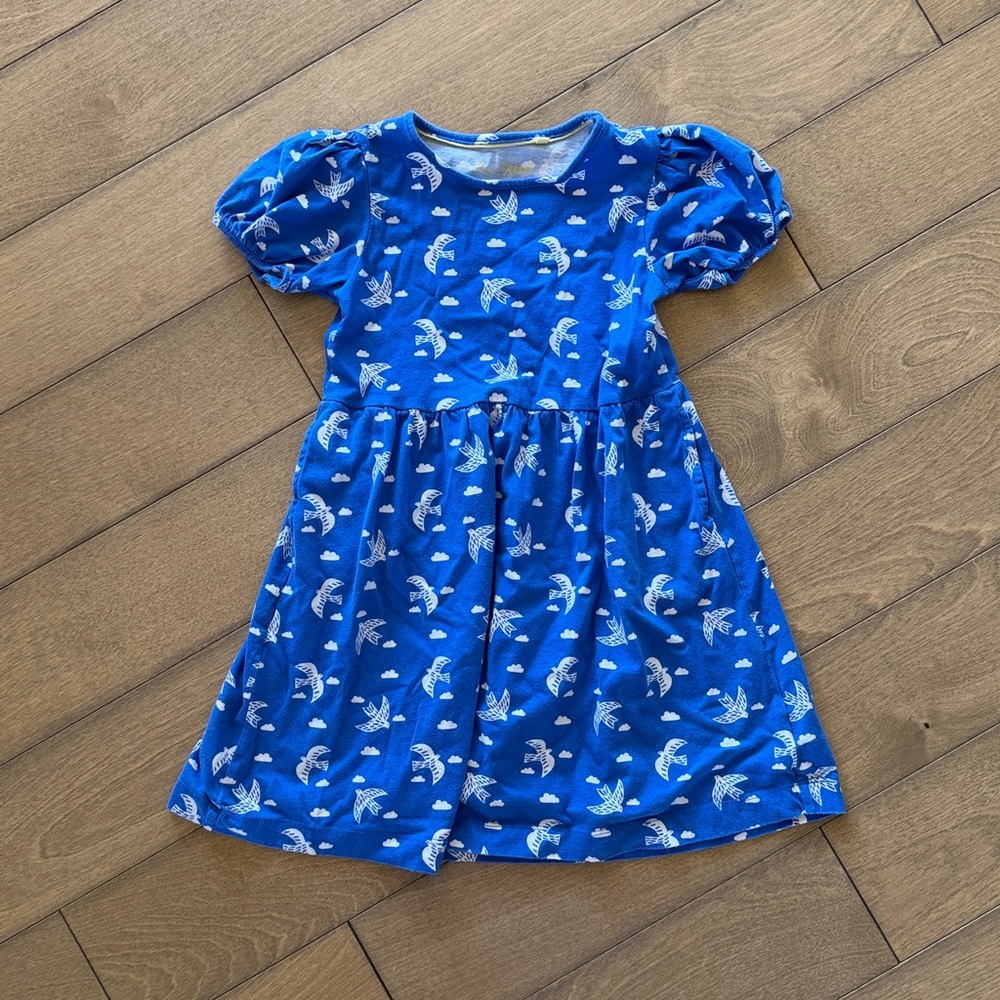 Mini Boden Blue Kids Casual Dress